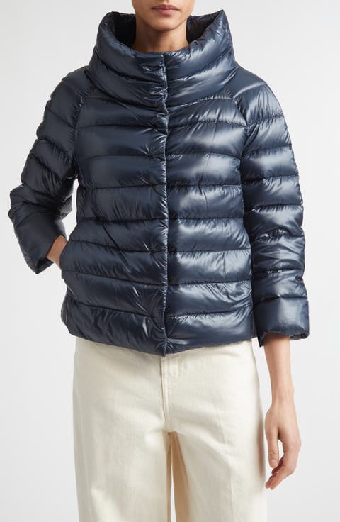Sofia Iconic Down Crop Puffer Jacket