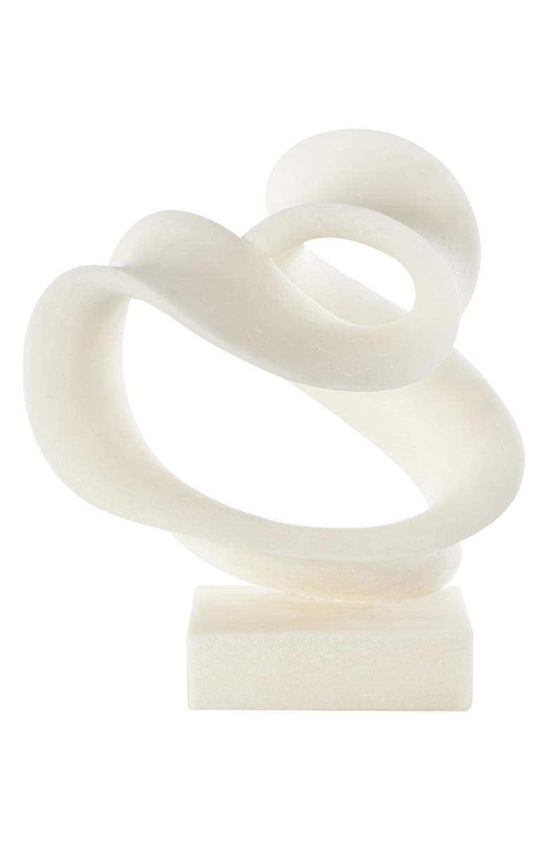 UMA Abstract Sculpture, Alternate, color, White