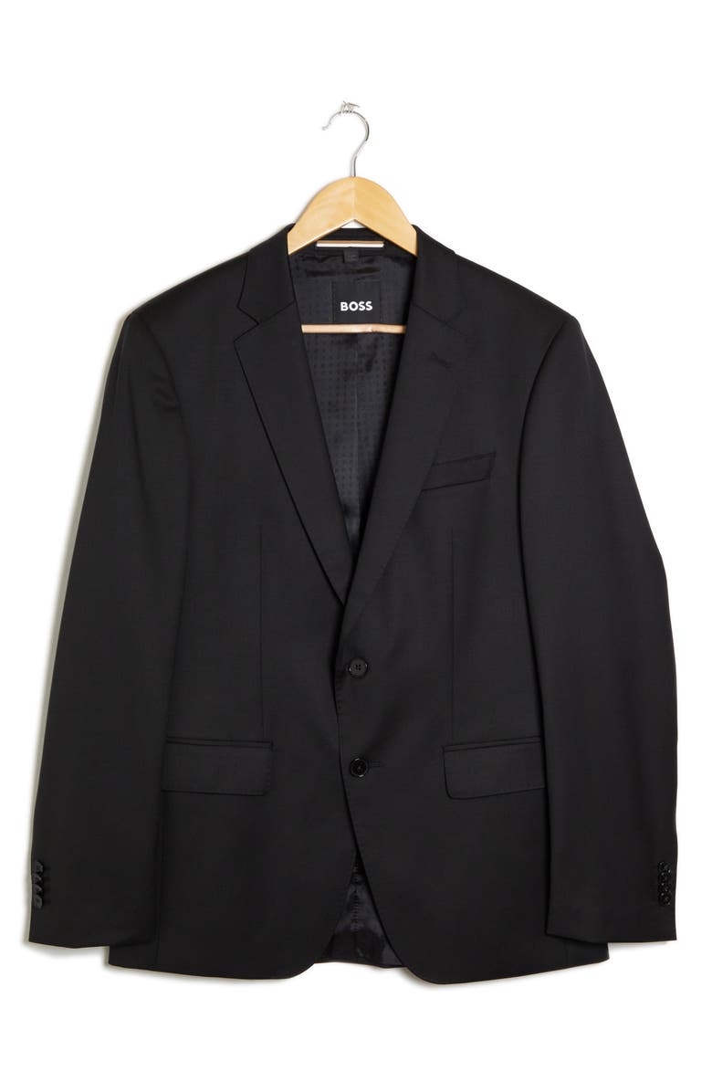 BOSS Solid Wool Sport Coat, Main, color, 