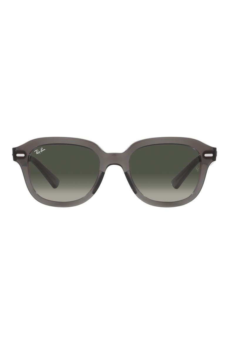 Erik 53mm Gradient Square Sunglasses, Main, color, GRAD GREY