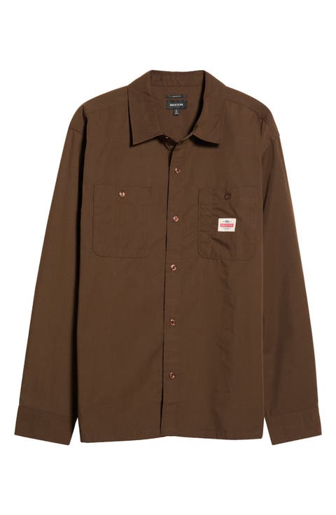 Trademark Long Sleeve Button-Up Shirt