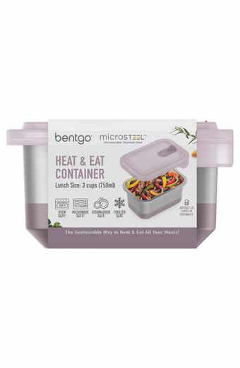 MicroSteel Heat & Eat Container - Lunch Size 3 Cups - Dusk