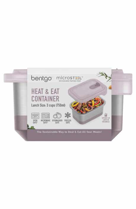 MicroSteel Heat & Eat Container - Lunch Size 3 Cups - Dusk