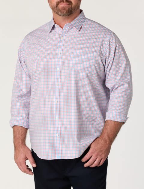Big & Tall Ridgewell Plaid Sport Shirt