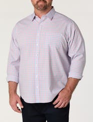 Untuckit Fit by Dxl Big & Tall Ridgewell Plaid Sport Shirt