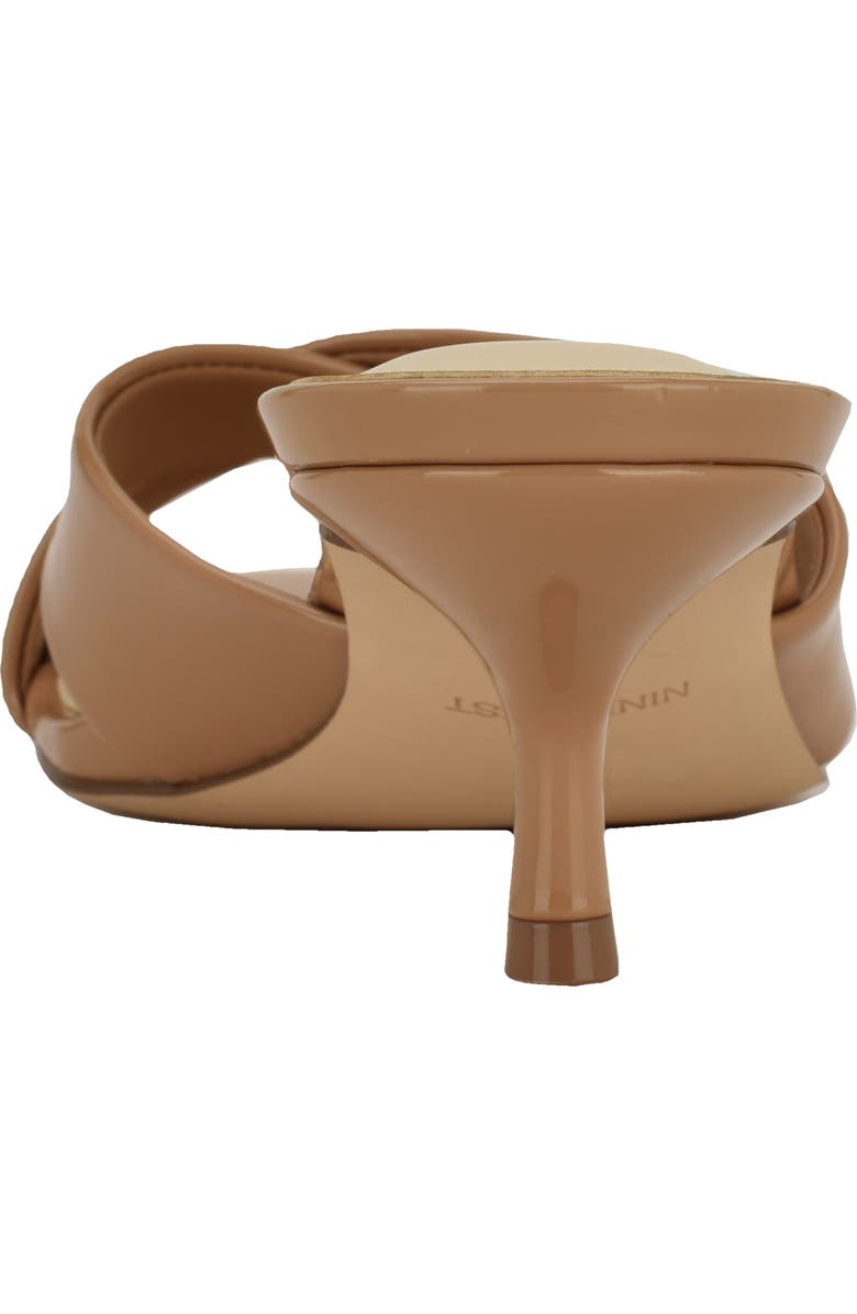 Nine West Merlana Kitten Heel Sandal, Alternate, color, Light Brown