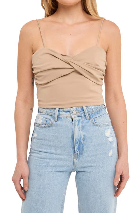 Ruched Twist Camisole