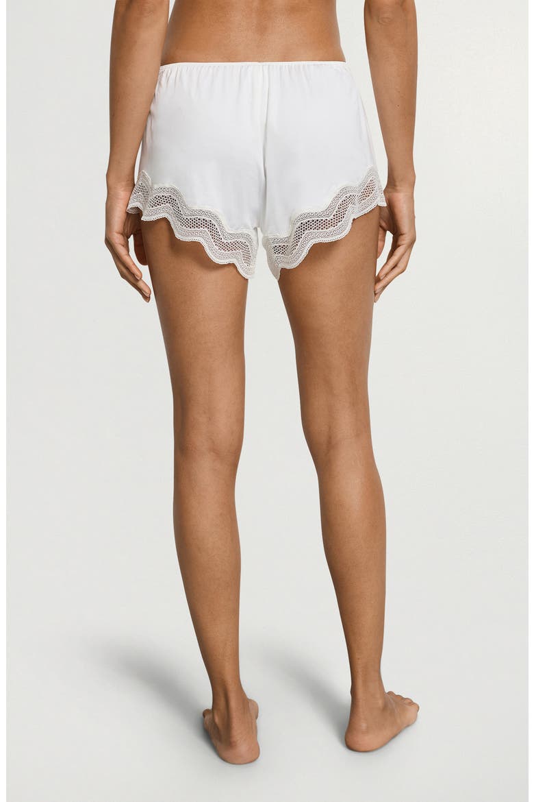 Cira Tulle Lace Trim Knickers, Alternate, color, OFF WHITE