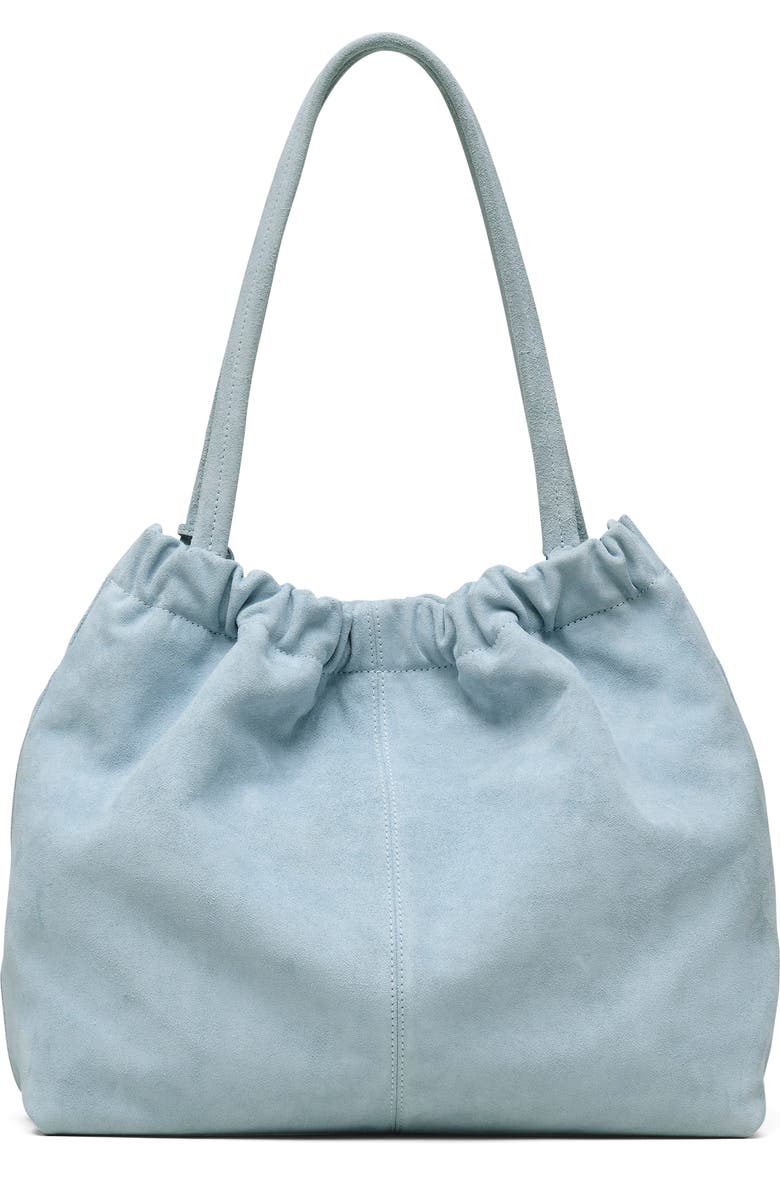 Marc Jacobs The Cristina Suede Tote, Alternate, color, Blue Mist
