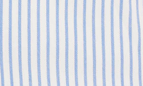 Jojo Maman Bébé Jojo Maman Bebe Stripe Overalls In Blue