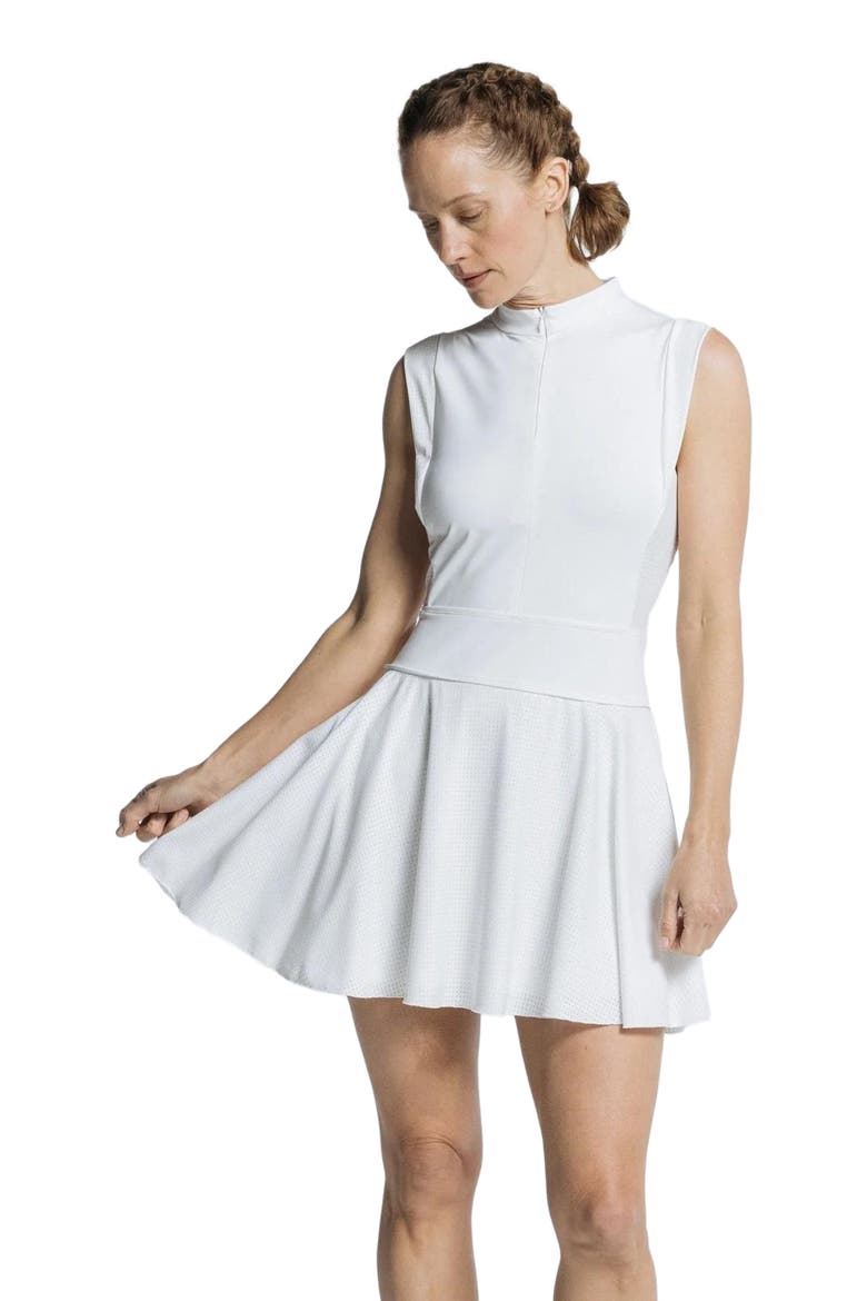 Jen's Pickleball Dress, Alternate, color, White Lotus