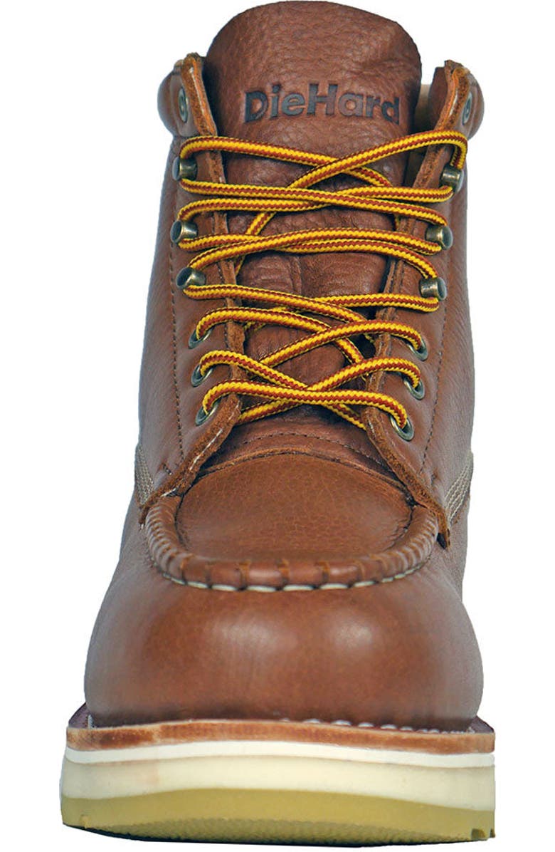 DieHard Malibu 6 Inch Rust Composite Toe Work Boot, Alternate, color, Brown