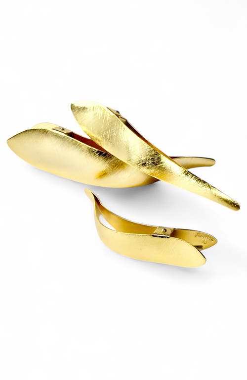 Ficcare Maximas Ice Hair Clip In Ice Gold