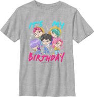 KPop Demon Hunters Boy's Kpop Demon Hunters Saja Group It's My Birthday Graphic T-Shirt