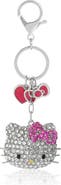 Hello Kitty Crystal Cluster Pavé Bag Charm Keychain