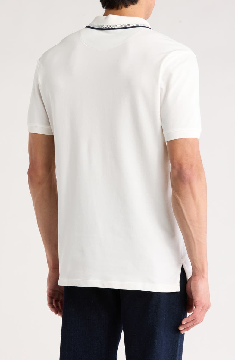 Rodd & Gunn Gowerville Tipped Polo, Alternate, color, White