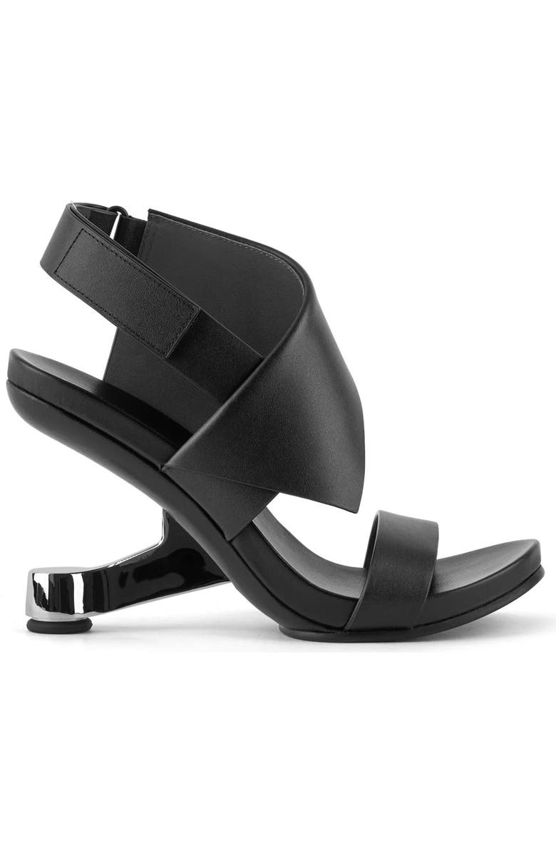 United Nude Eamz Polo Sandals, Main, color, Black