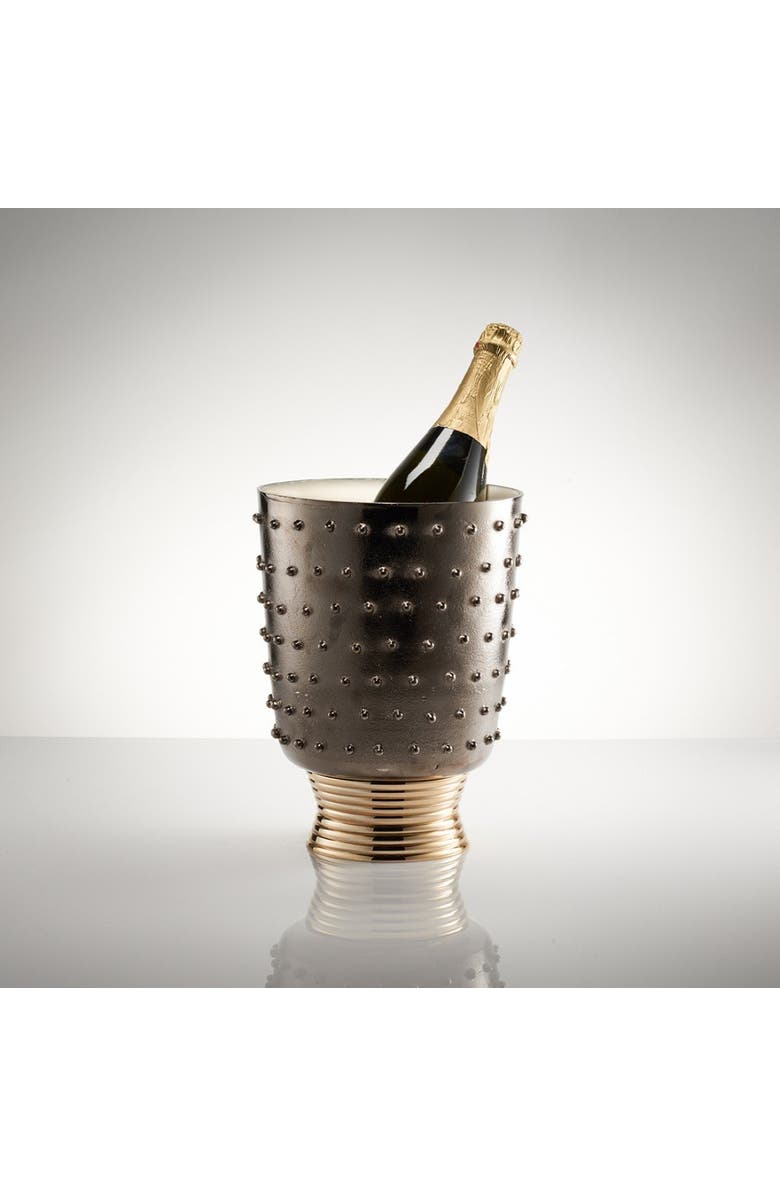 Lunares Djembe Champagne Cooler, Main, color, Bronze