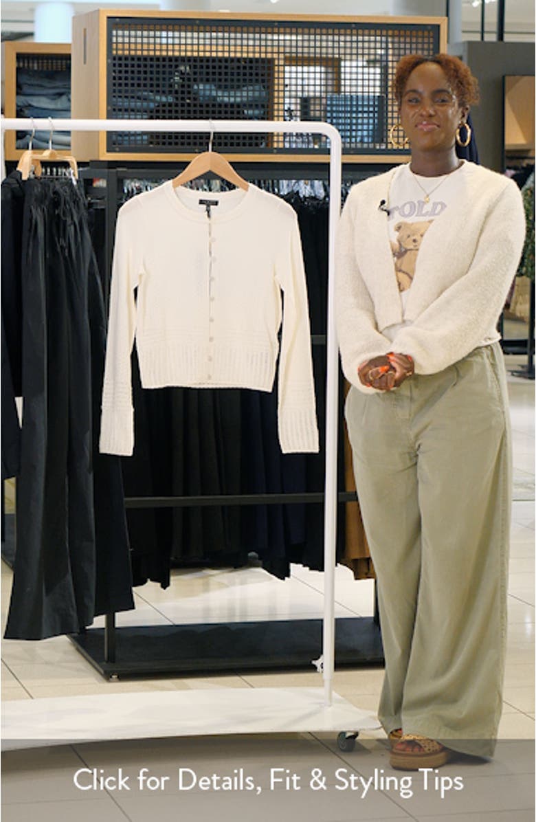 Michelle Pointelle Cardigan, sales video thumbnail