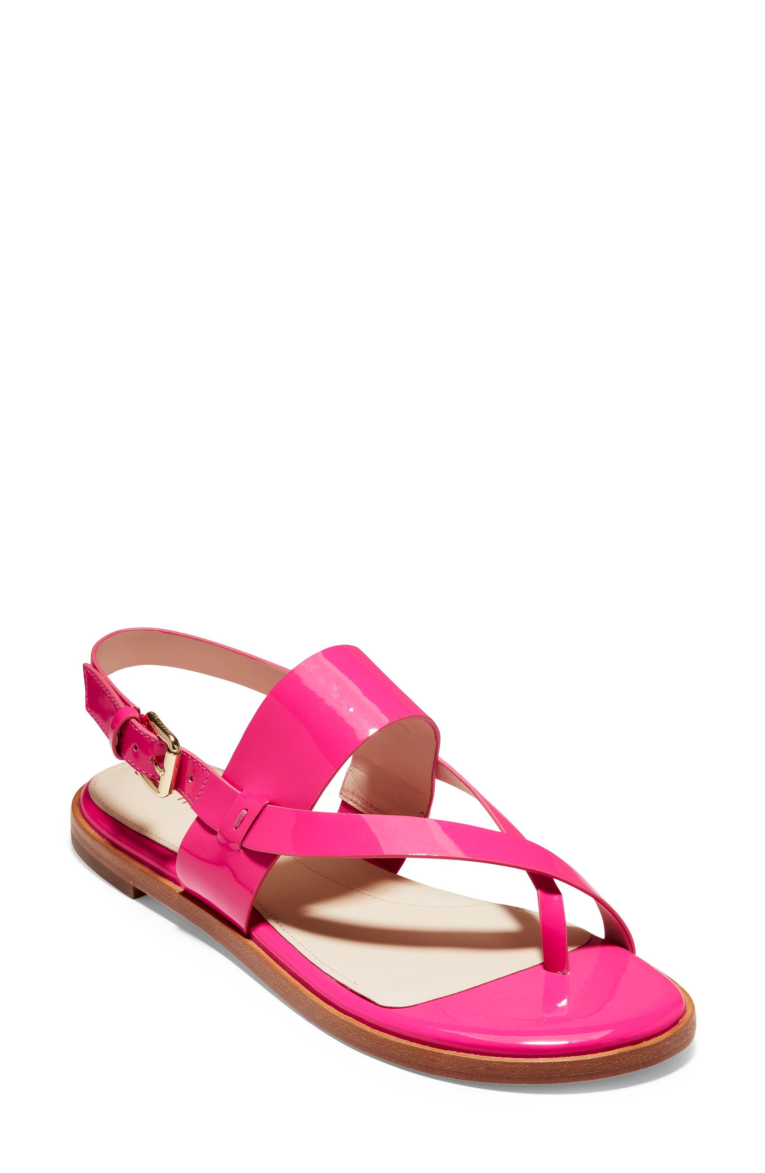 Anica Sandal, Main, color, PINK LEATHER