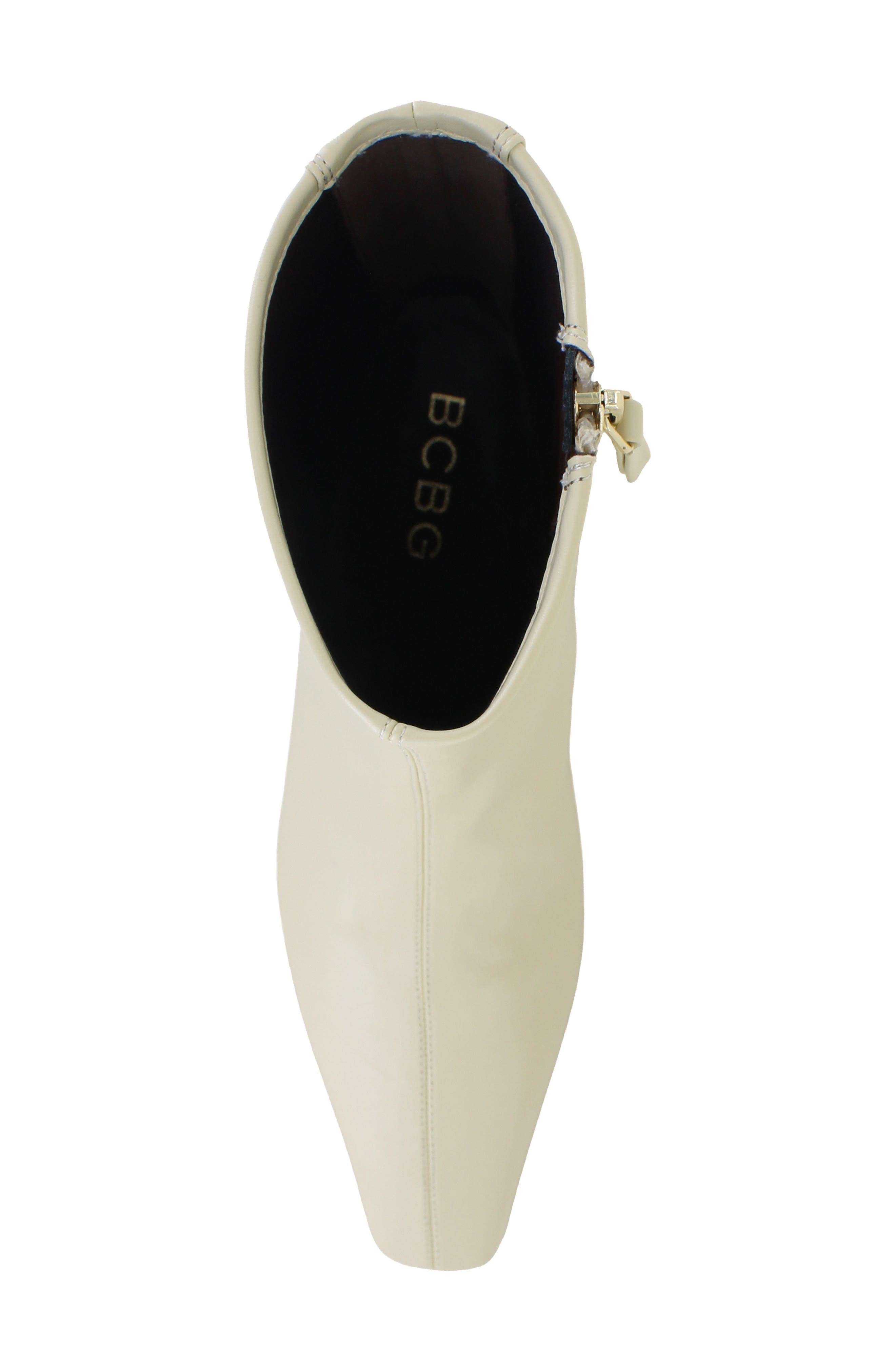 Fina Square Toe Bootie, Alternate, color, NUDE IVORY