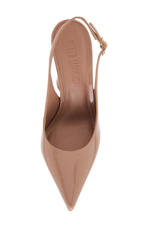 Steve Madden Blare Slingback Pointed Toe Pump In Pink