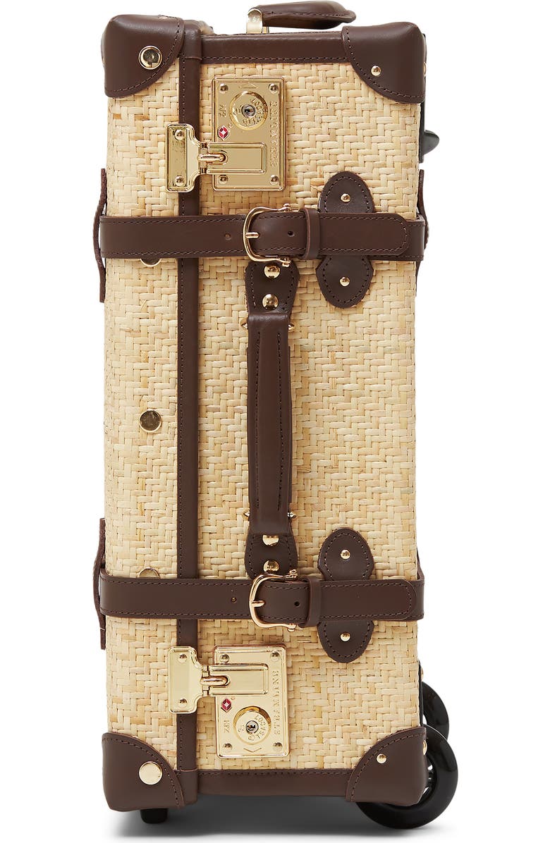 SteamLine Luggage The Explorer 20-Inch Rattan Rolling Carry-On, Alternate, color,