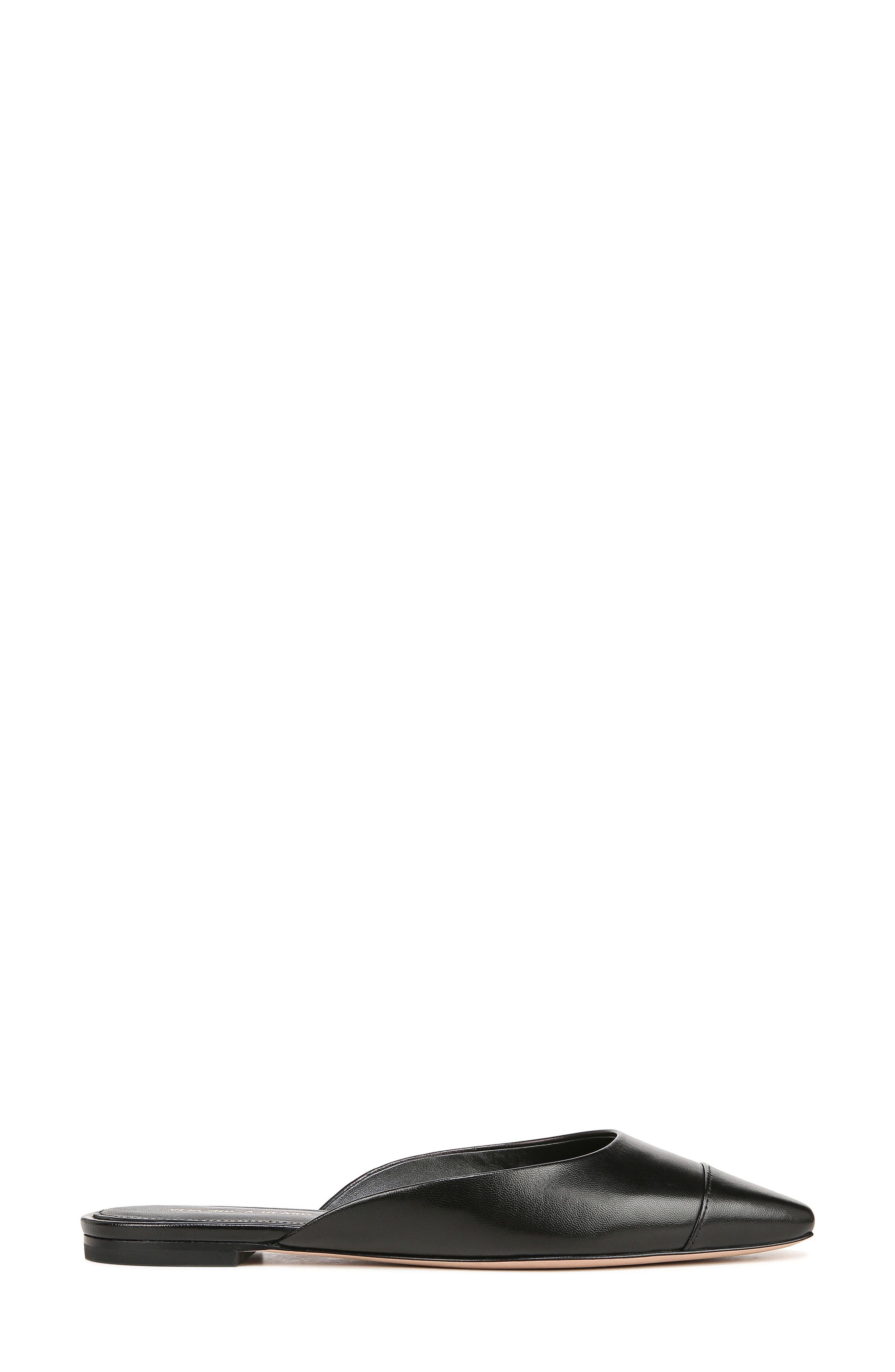 Veronica Beard Carlotta Flat, Alternate, color, Black/ Black