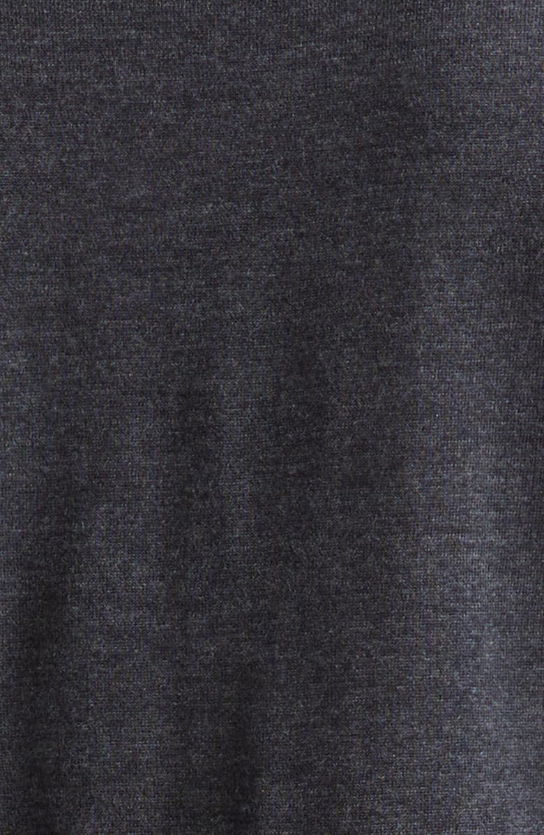 TOM FORD Fine Gauge Cashmere & Silk Crewneck Sweater, Alternate, color, Ig680 Light Charcoal