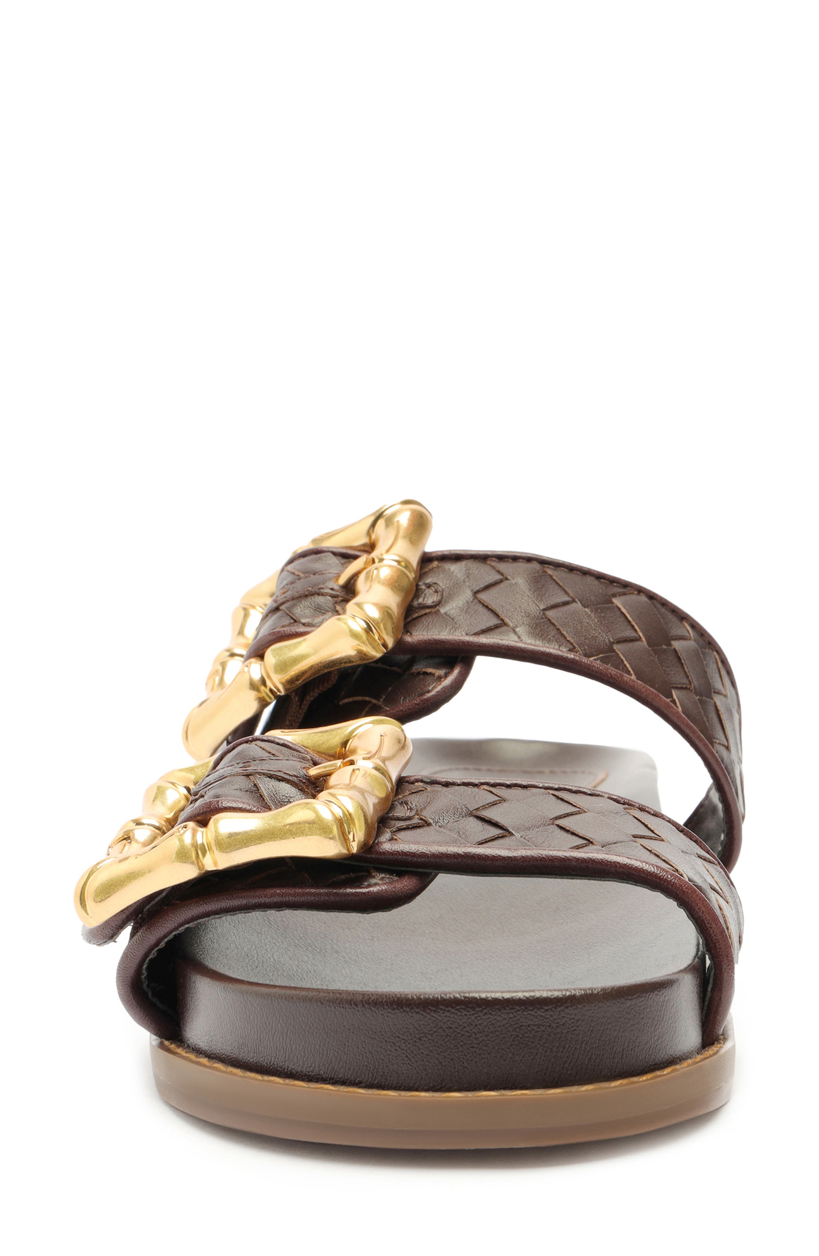 Schutz Enola Woven Strap Sandal, Alternate, color, 