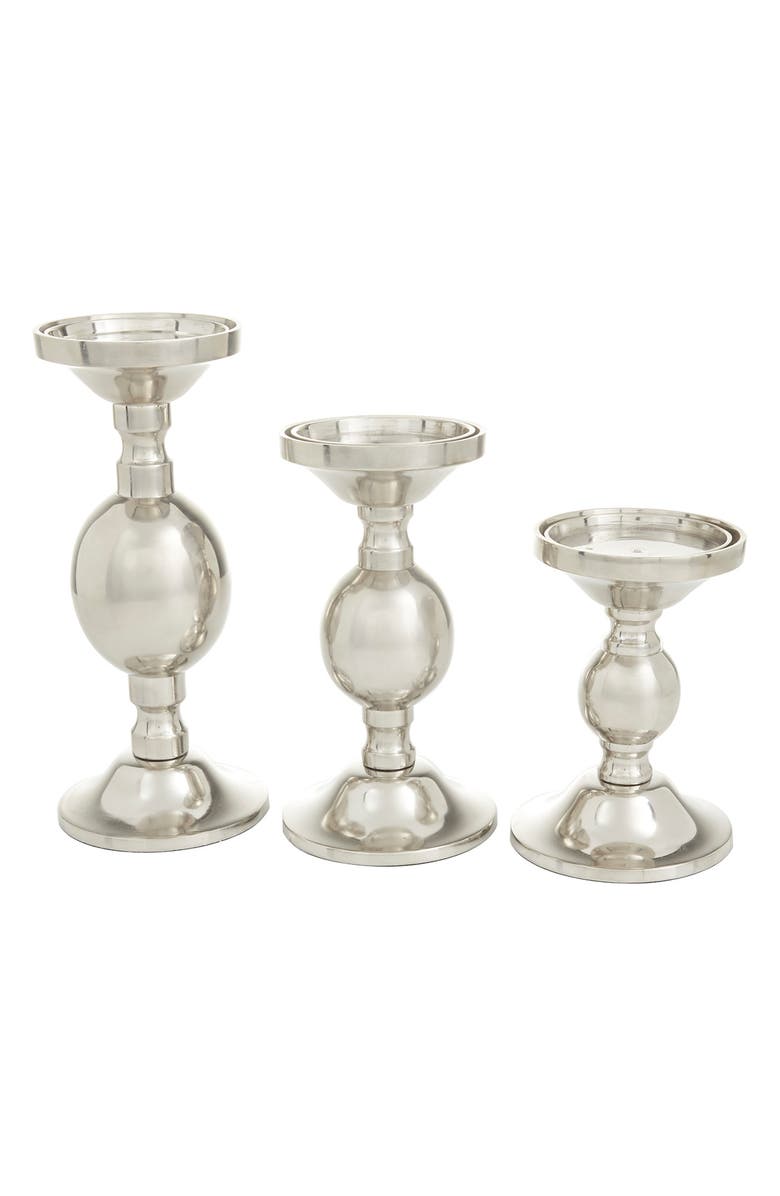 Novogratz The Novogratz Set of 3 Candleholders, Main, color, 
