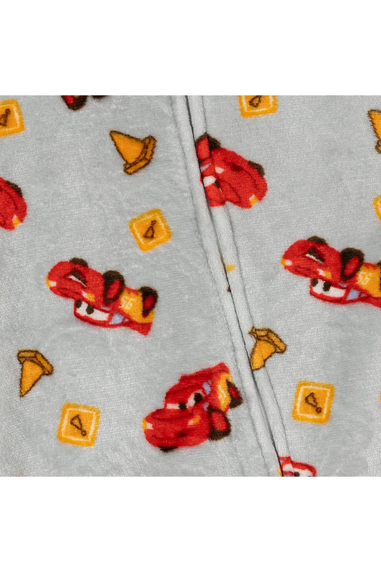 Pixar Fleece Footed Sleep N' Play, Alternate, color, McQueen Light Grey