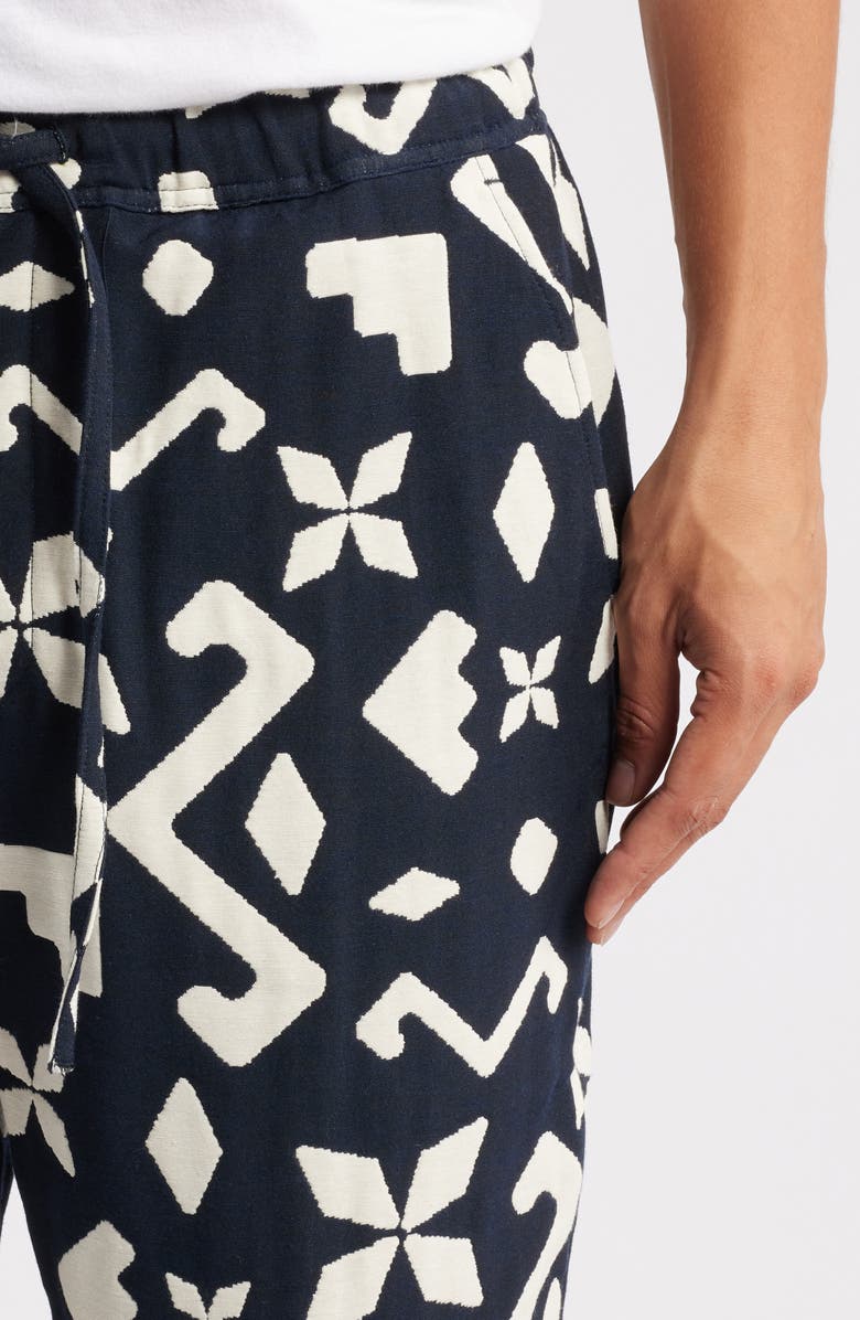 Wax London Kurt Block Geo Jacquard Pants, Alternate, color, 