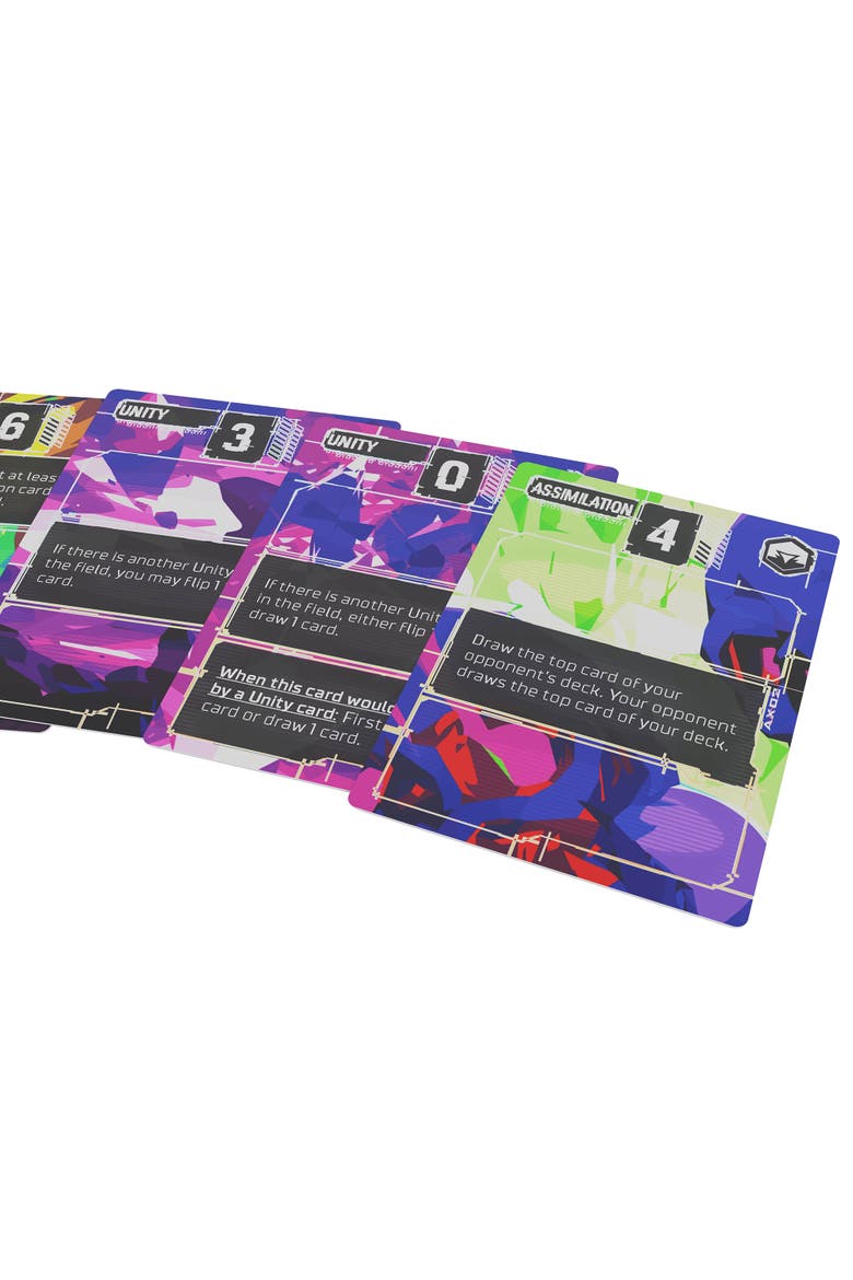 Compile Aux 2 Mini Expansion Card Game, Alternate, color, Multicolored