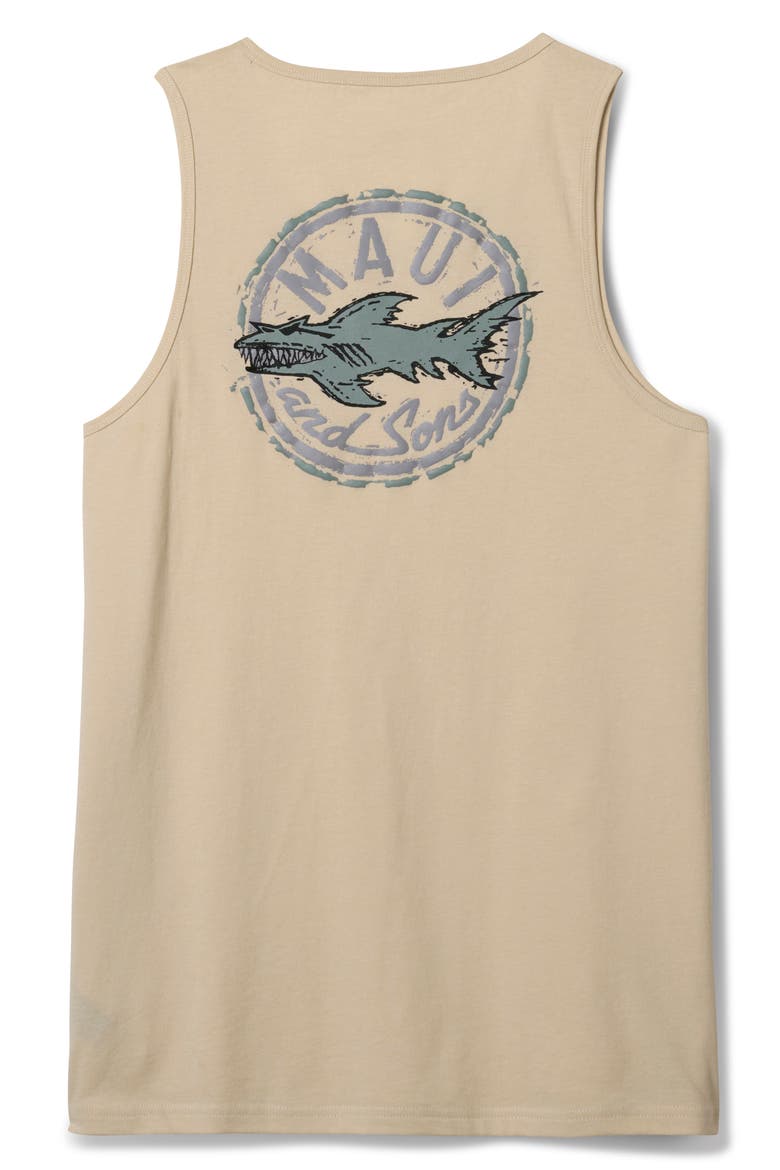Aggro Cookie Graphic Tank, Alternate, color, VANILLA