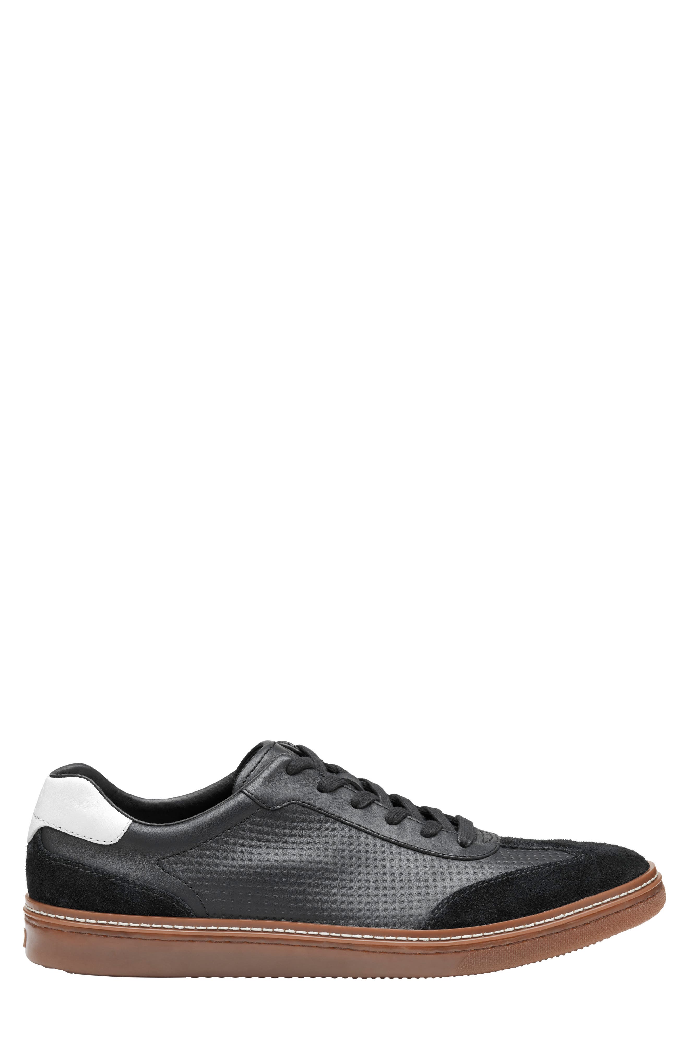 Johnston & Murphy McGuffey T-Toe Low Top Sneaker, Alternate, color, 