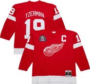 Mitchell & Ness Men's Steve Yzerman Scarlet Detroit Red Wings 1996-97 Power Play Jersey