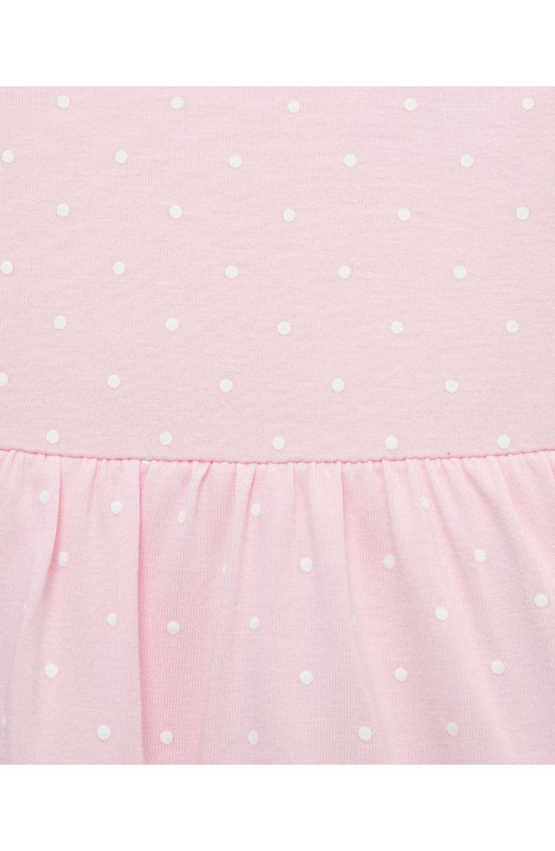 Little Me Lilcas Pack of 2 Skirted Bodysuits, Alternate, color, Pink