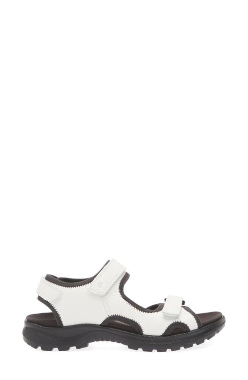 Ecco Hiking Sandal In White