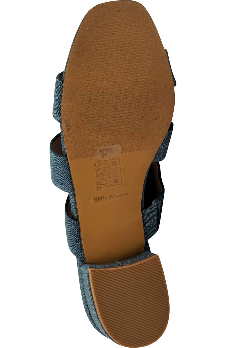 CHELSEA CREW April Banded Slide Sandal, Alternate, color,