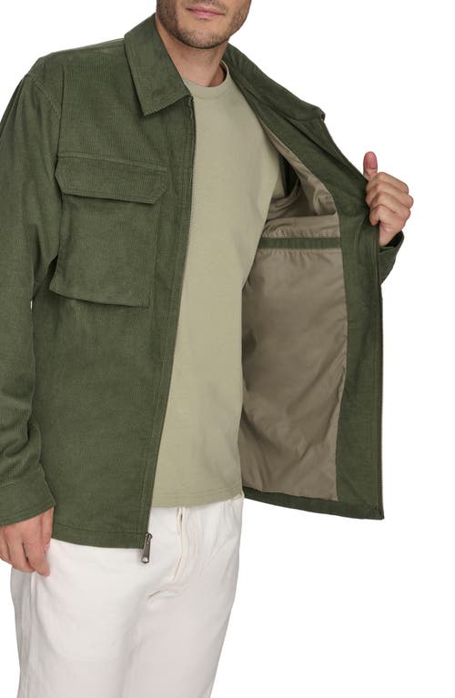 Levi's Corduroy Shacket In Grapeleaf