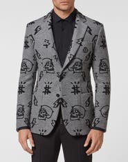 PHILIPP PLEIN Blazer Gigolò Fit Skull And Plein Men