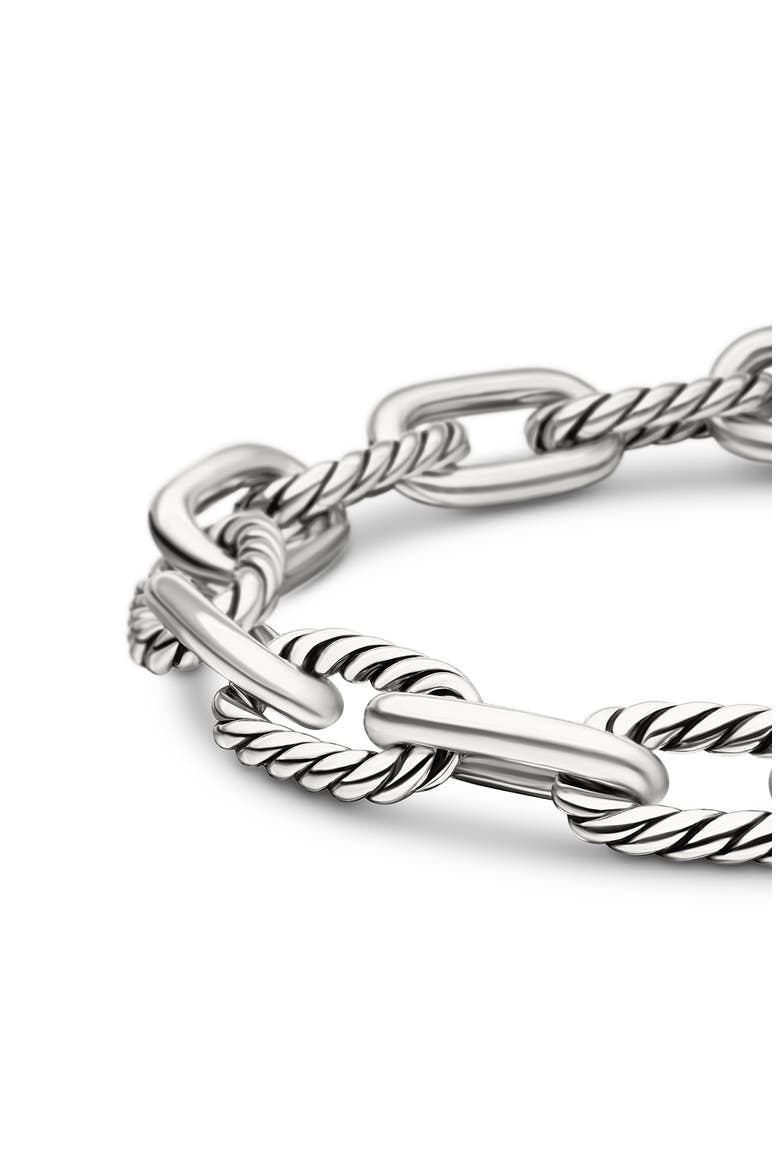 DY Madison Chain Sterling Silver Bracelet, 8.5mm, Alternate, color, SILVER