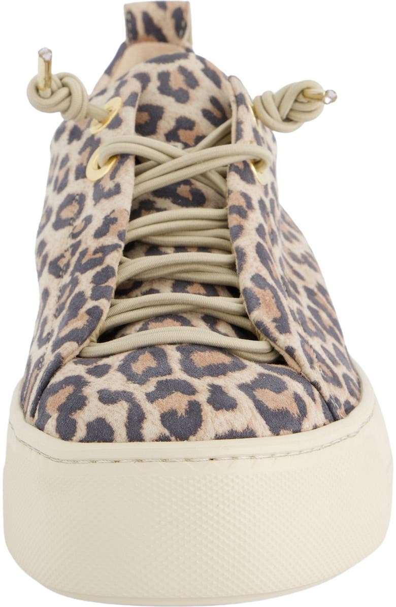 Paul Green Zena Platform Sneaker, Alternate, color, Leopardino Desert
