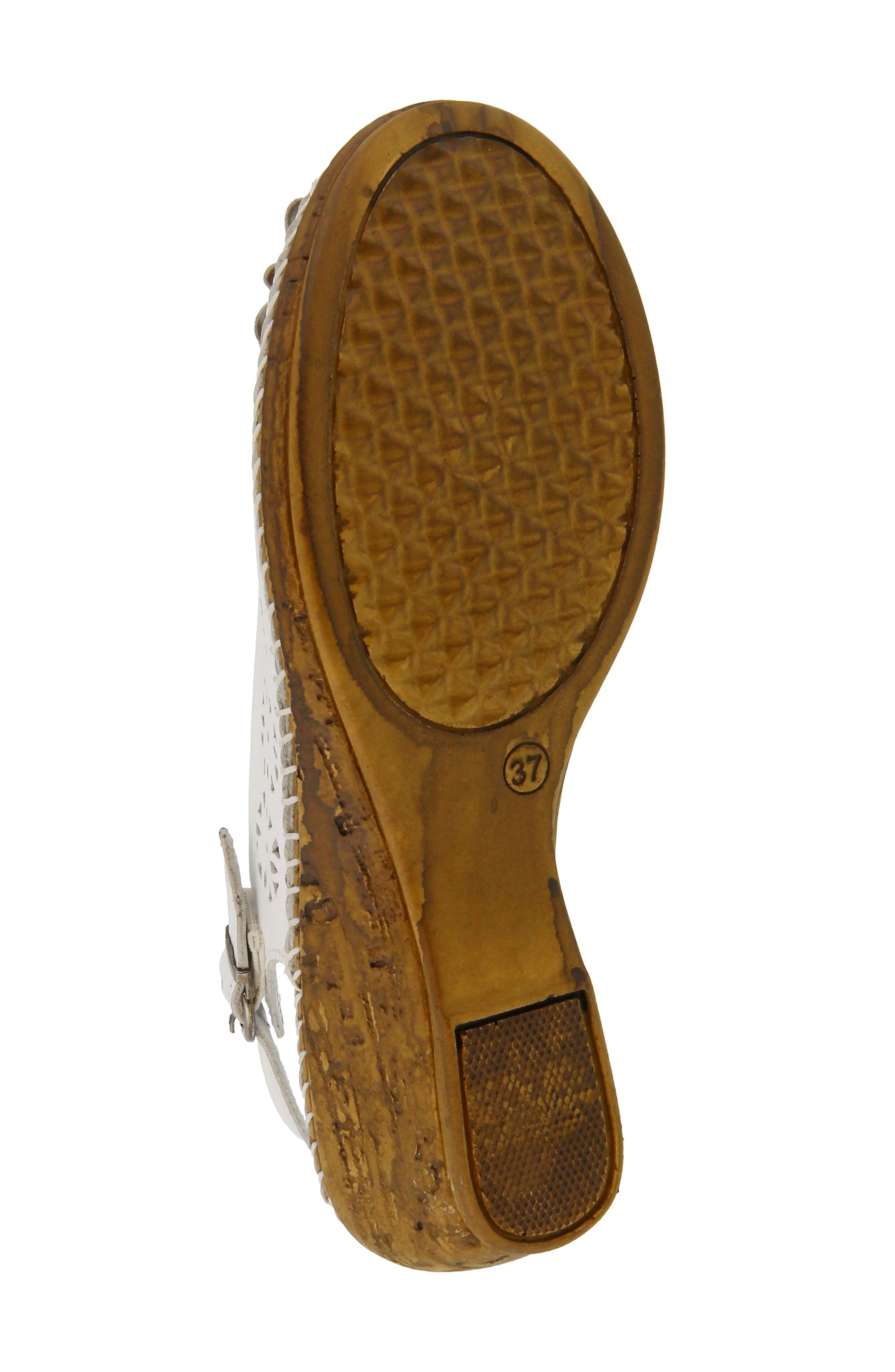 Belford Slingback Sandal, Alternate, color, WHITE LEATHER