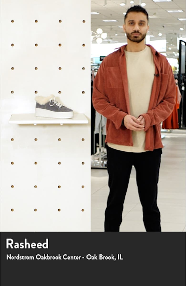 Mellia Faux Fur Sneaker, sales video thumbnail