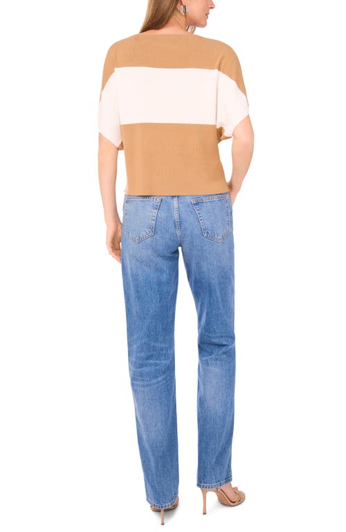 Halogen ® Boat Neck Drop Shoulder Top In Multi