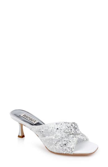 BADGLEY MISCHKA BADGLEY MISCHKA COLLECTION BRANDY SLIDE SANDAL 