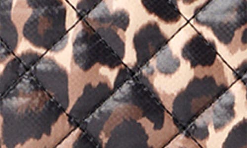 Mz Wallace Micro Sutton Quilted Nylon Top Handle Bag In Brown