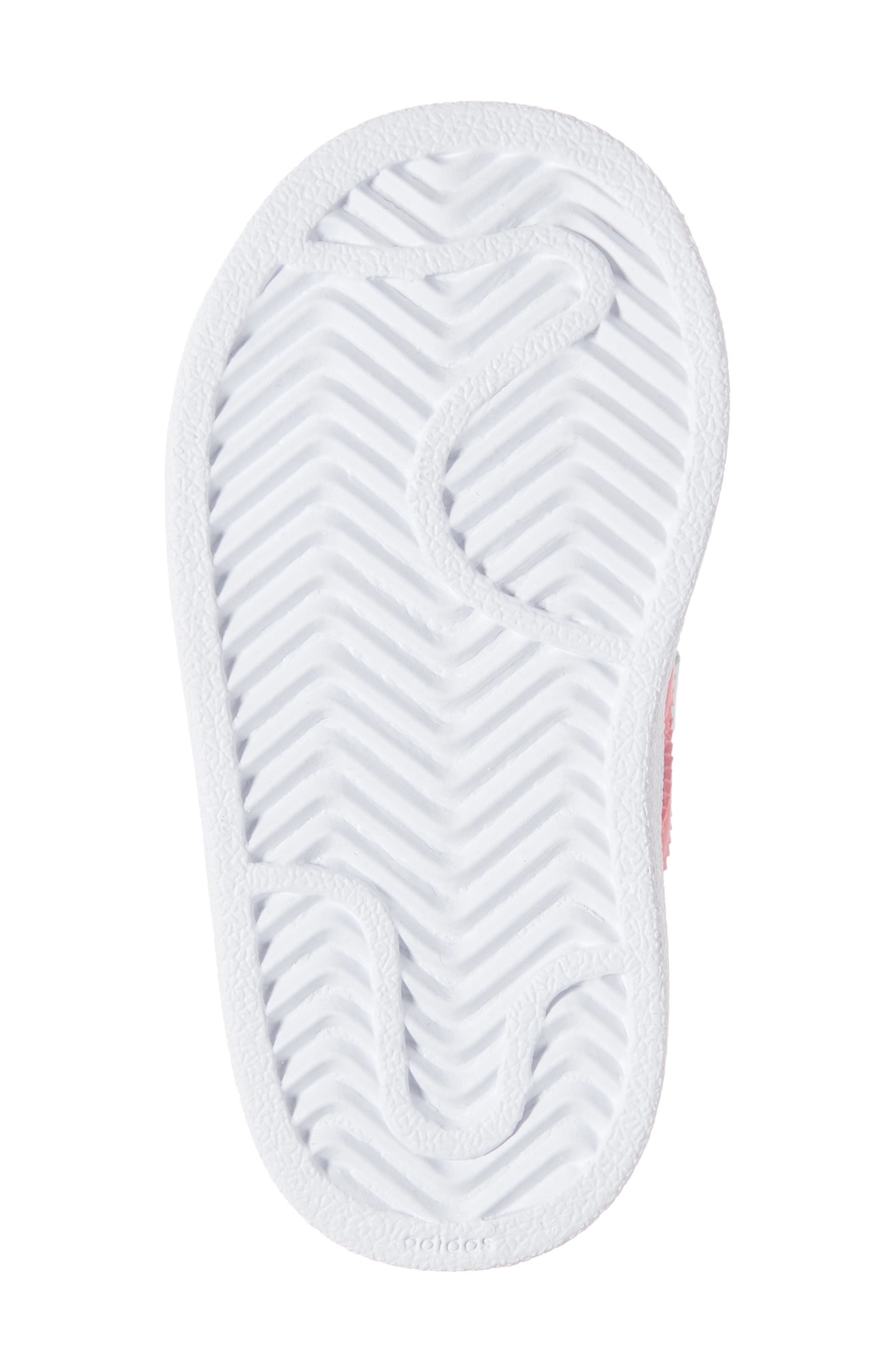 Superstar Sneaker, Alternate, color, WHITE/ REAL PINK/ REAL PINK